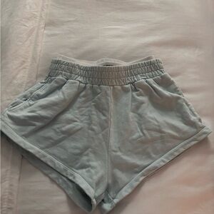 Women's Light Gray Shorts
